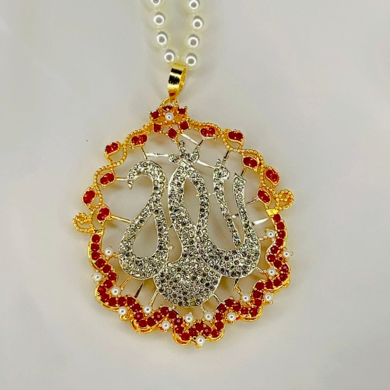 Royal radiance Allah pendant