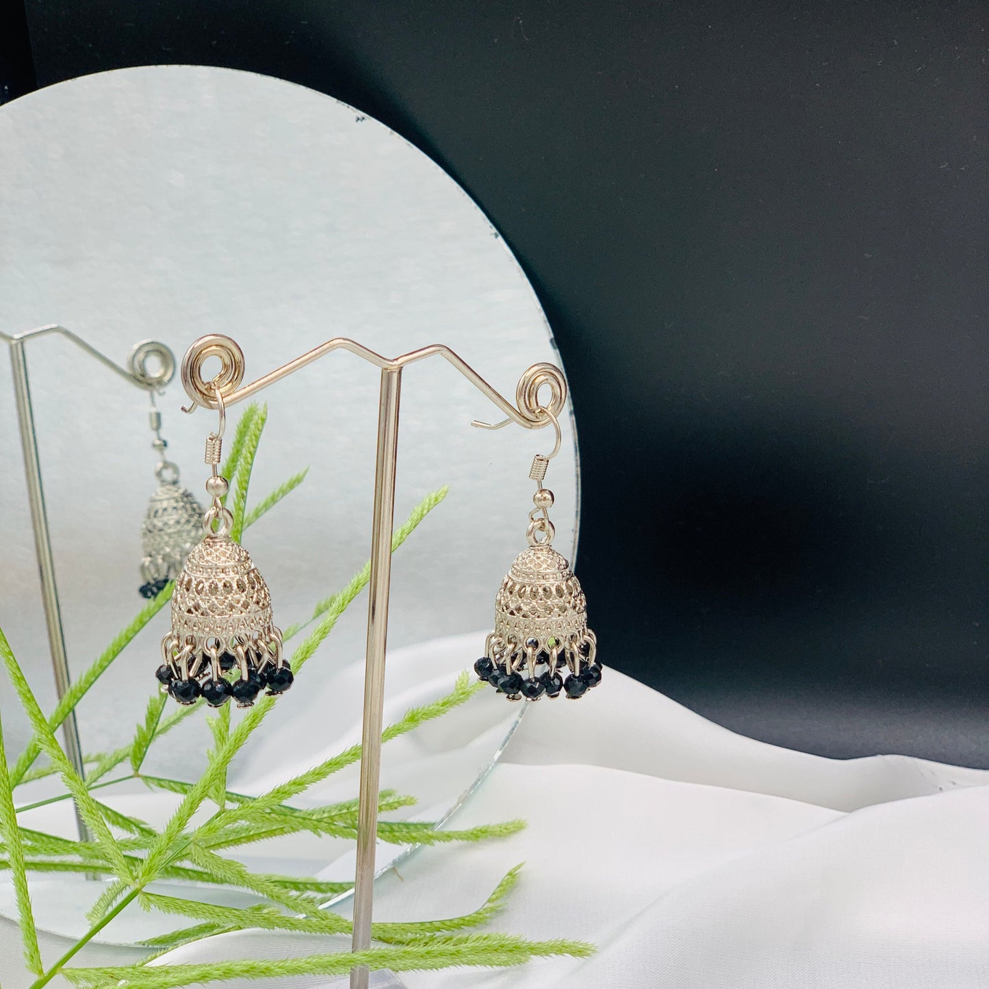 Silver Jhumki