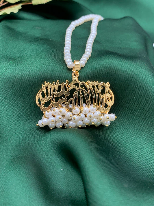 Kalma Pendant with Pearls