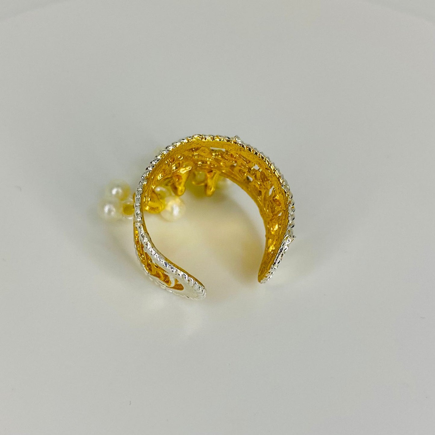 Kalma Ring with Pearls