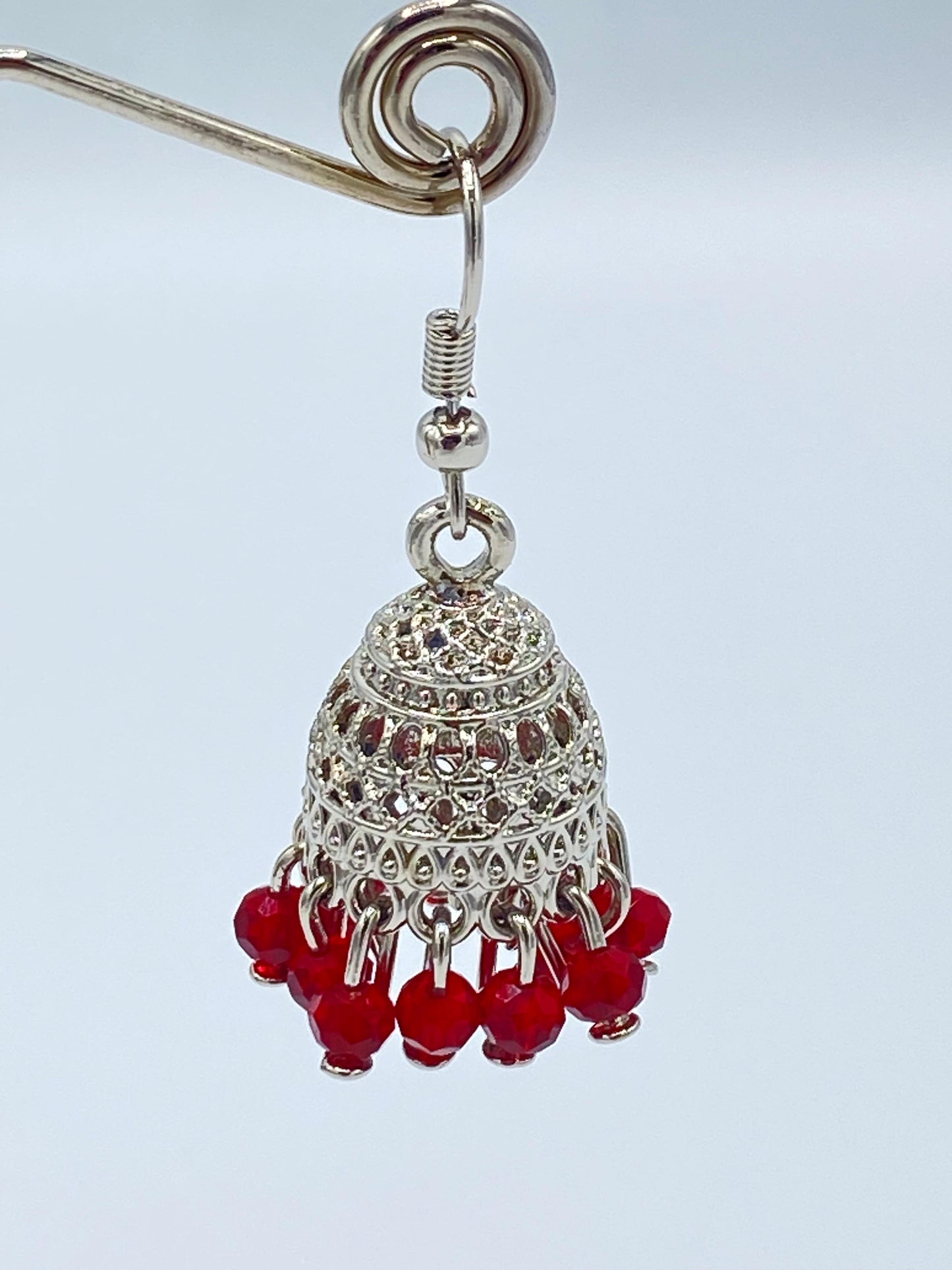 Silver Jhumki