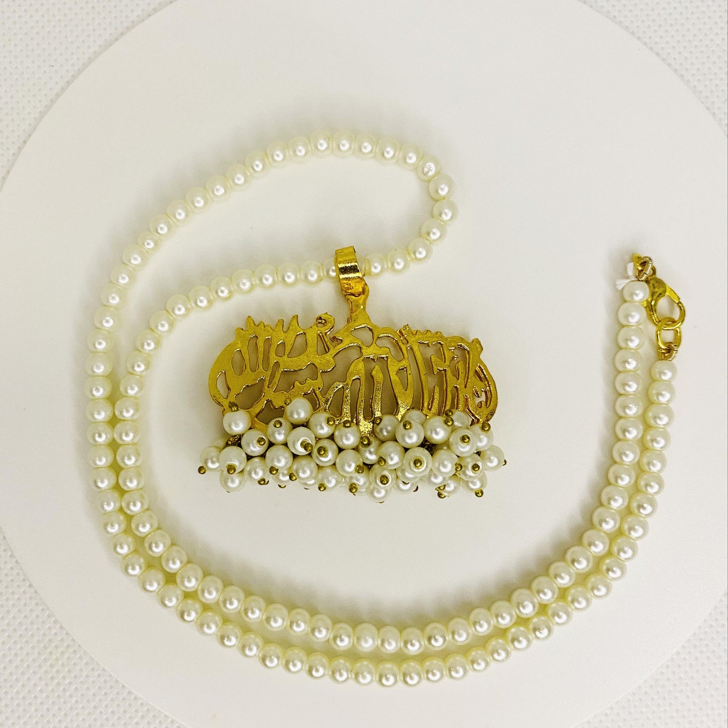 Kalma Pendant with Pearls