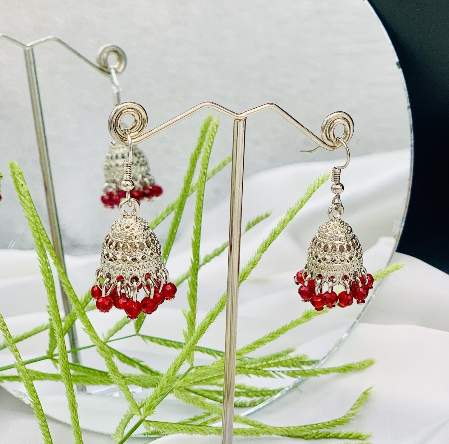 Silver Jhumki