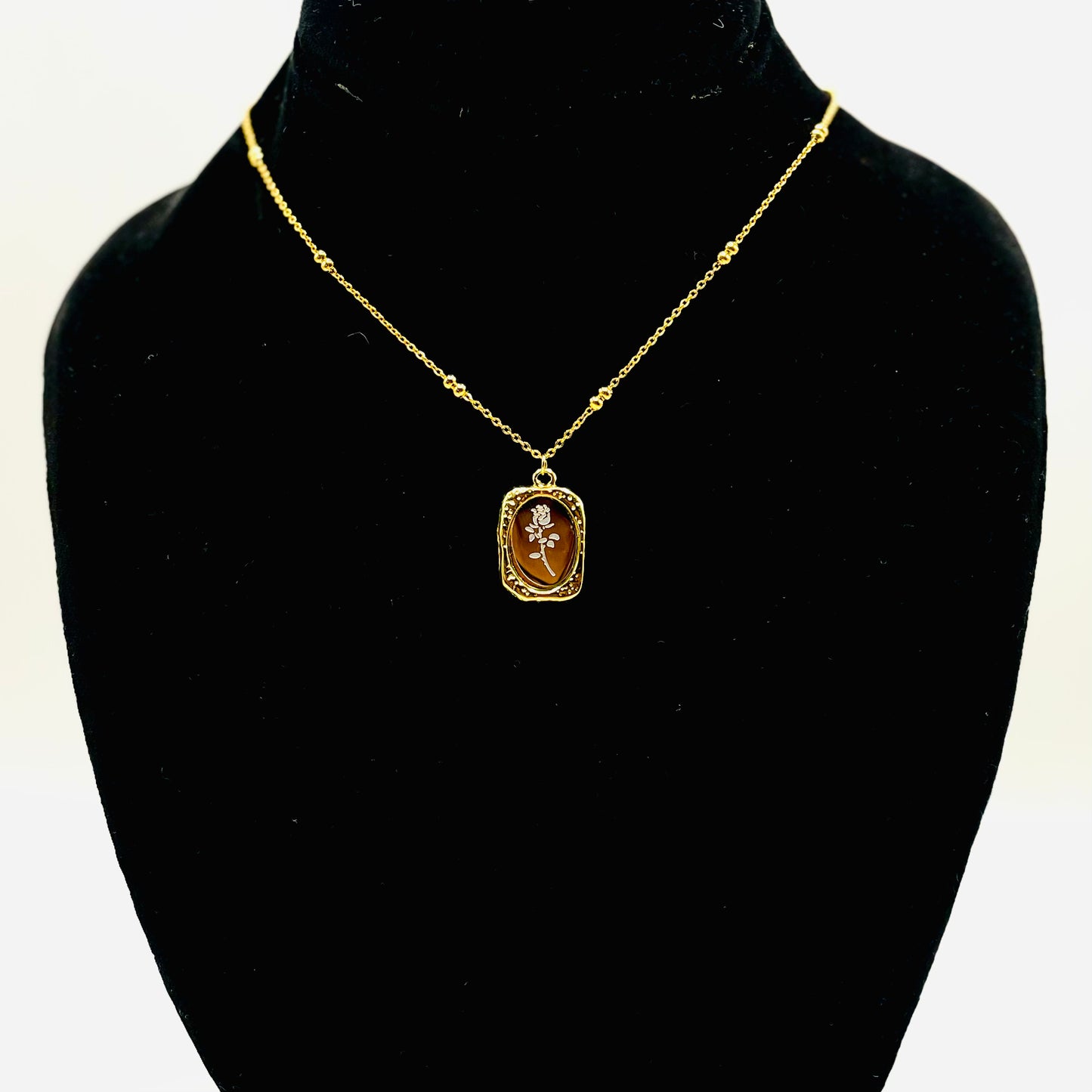 🌸 Secret Garden Pendant – Gehne Shehne 🌸